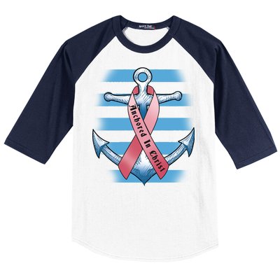 Anchored In Christ Baseball Sleeve Shirt