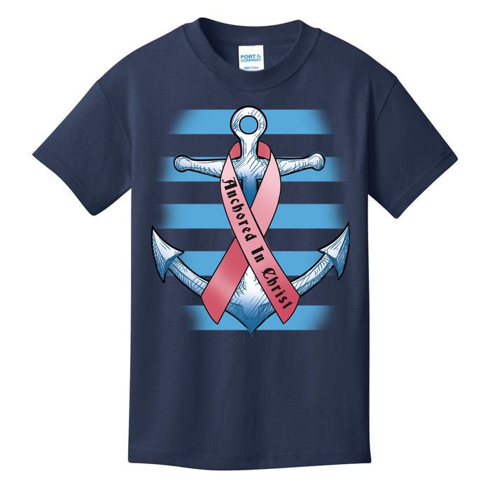 Anchored In Christ Kids T-Shirt