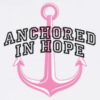 Anchored In Hope Breast Cancer Awareness 11oz C Handle Ceramic Mug