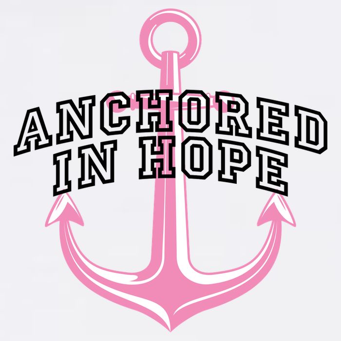 Anchored In Hope Breast Cancer Awareness 11oz C Handle Ceramic Mug