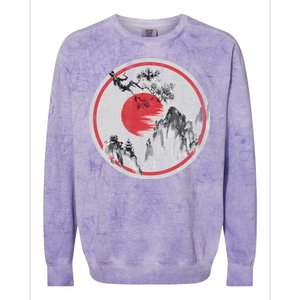 Ancient Mountain Colorblast Crewneck Sweatshirt