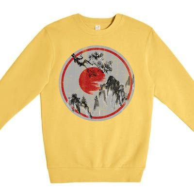 Ancient Mountain Premium Crewneck Sweatshirt