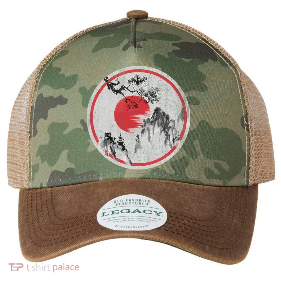 Ancient Mountain Legacy Tie Dye Trucker Hat
