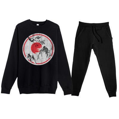 Ancient Mountain Premium Crewneck Sweatsuit Set