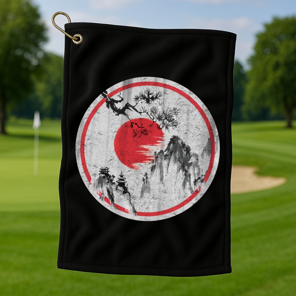 Ancient Mountain Golf Towel