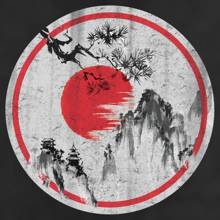 Ancient Mountain Golf Towel