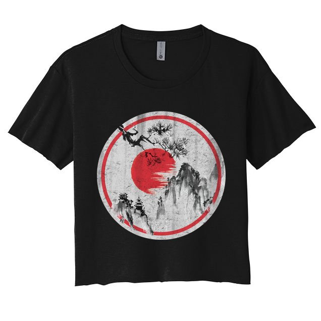Ancient Mountain Crop Top