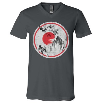 Ancient Mountain V-Neck T-Shirt