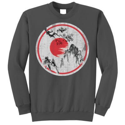 Ancient Mountain Tall Sweatshirt