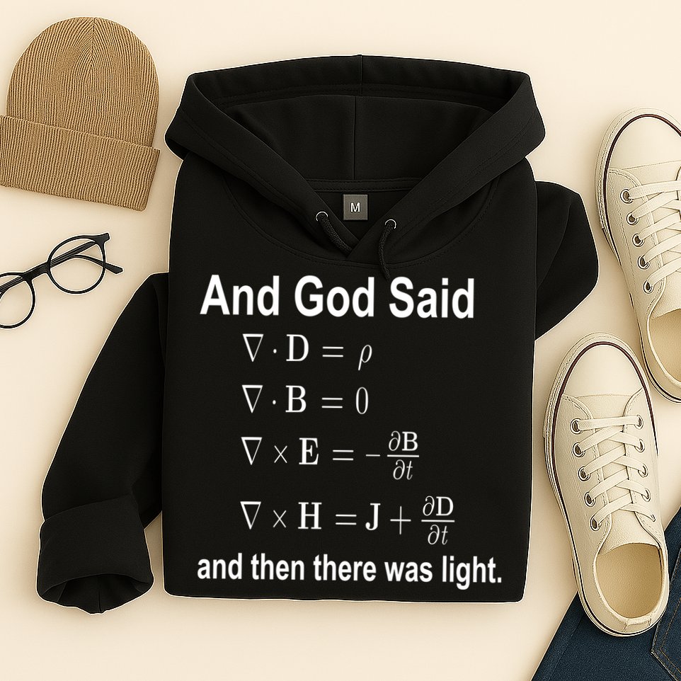 And God Said Formula Hoodie