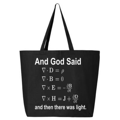 And God Said Formula 25L Jumbo Tote