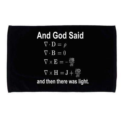 And God Said Formula Microfiber Hand Towel
