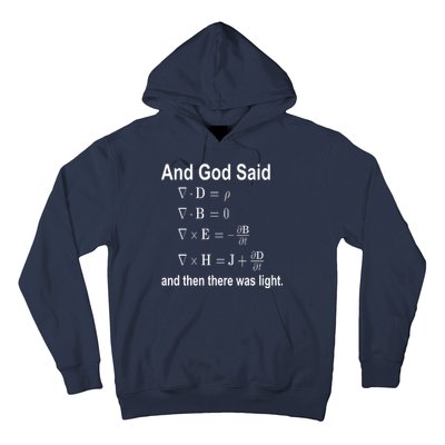 And God Said Formula Hoodie