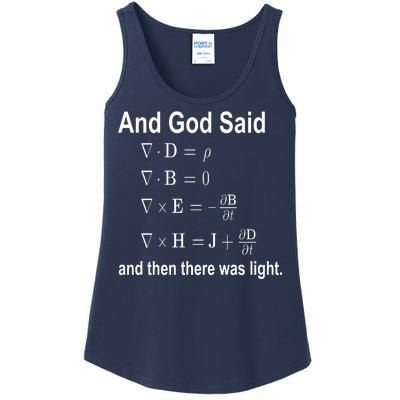 And God Said Formula Ladies Essential Tank