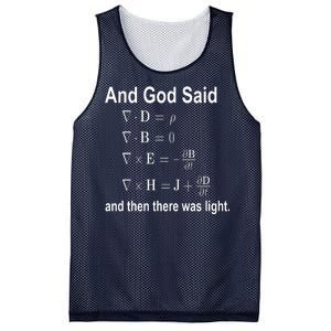 And God Said Formula Mesh Reversible Basketball Jersey Tank