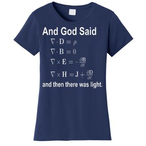 And God Said Formula Women's T-Shirt