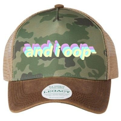 And I Oop- Meme Legacy Tie Dye Trucker Hat