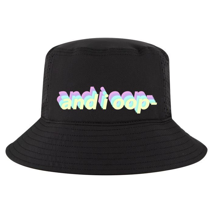 And I Oop- Meme Cool Comfort Performance Bucket Hat