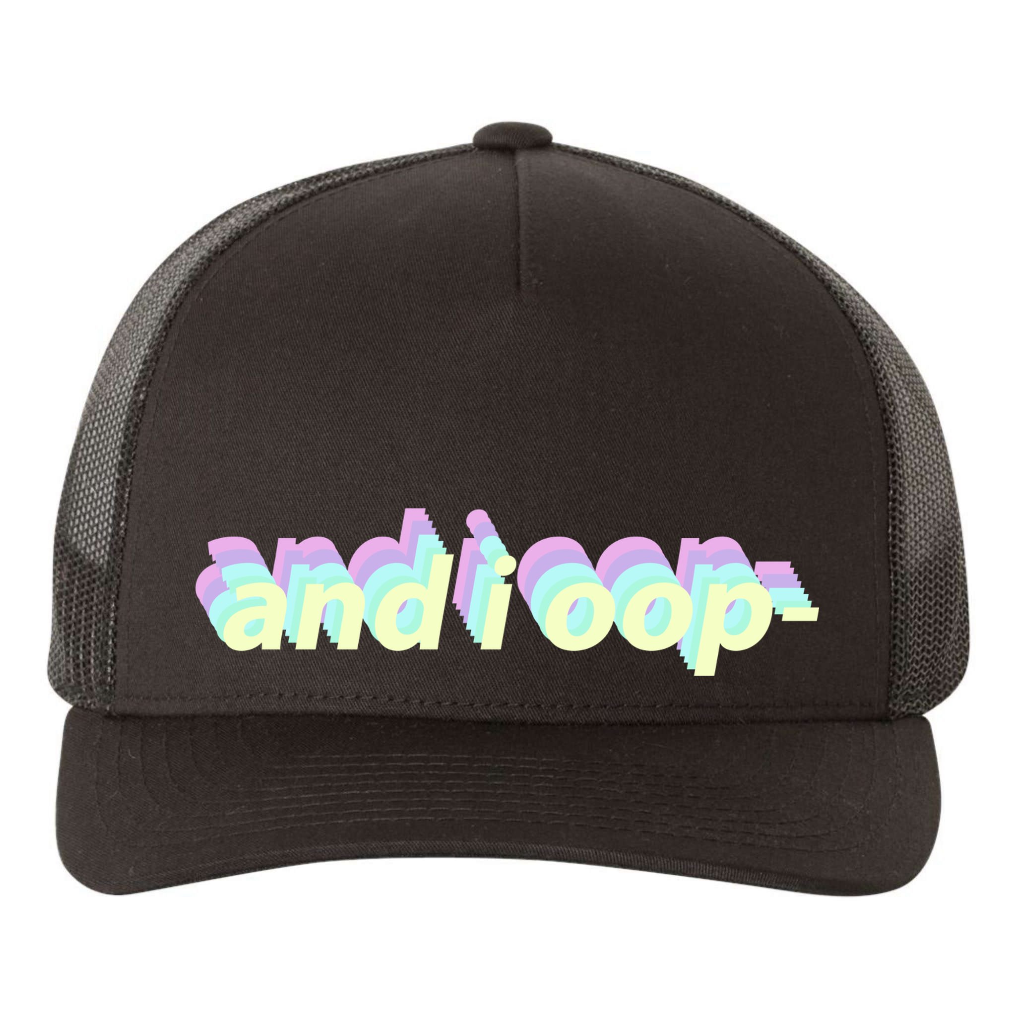 And I Oop- Meme Yupoong Adult 5-Panel Trucker Hat