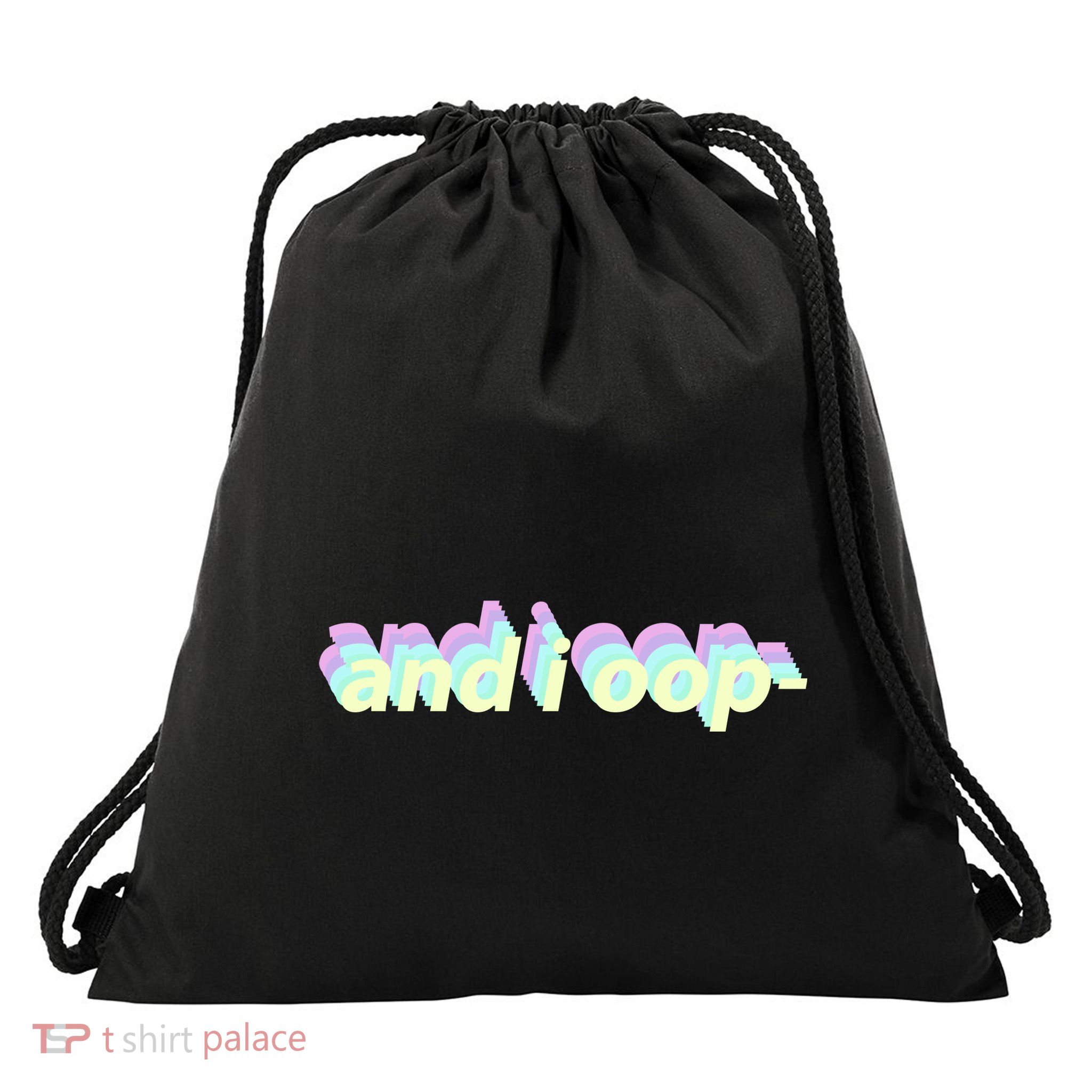 And I Oop- Meme Drawstring Bag