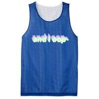 And I Oop- Meme Mesh Reversible Basketball Jersey Tank