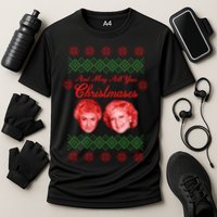And May All Your Christmases Ugly Christmas Cooling Performance Crew T-Shirt
