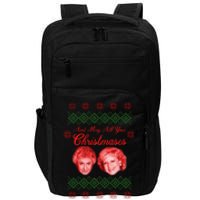 And May All Your Christmases Ugly Christmas Impact Tech Backpack