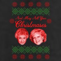 And May All Your Christmases Ugly Christmas Adult Drive Performance Visor