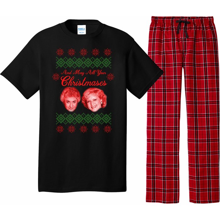 And May All Your Christmases Ugly Christmas Pajama Set