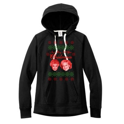 And May All Your Christmases Ugly Christmas Women's Fleece Hoodie