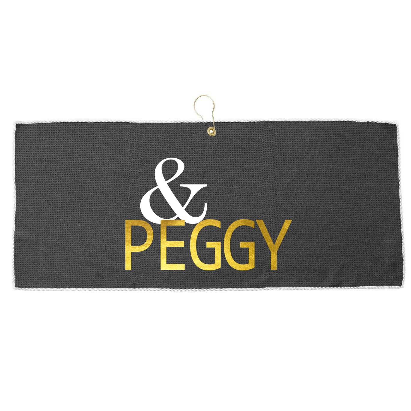 And Peggy Alexander Hamilton US History Large Microfiber Waffle Golf Towel