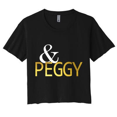 And Peggy Alexander Hamilton US History Crop Top