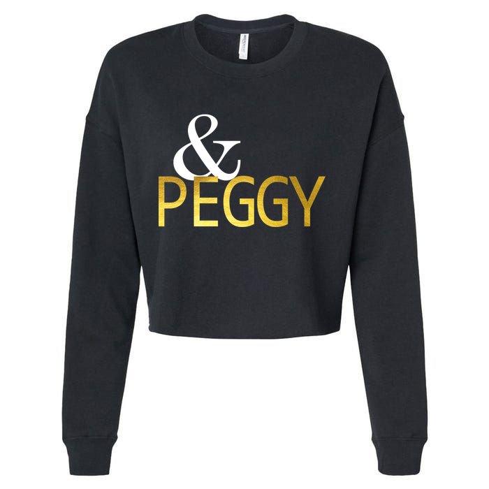 And Peggy Alexander Hamilton US History Cropped Pullover Crew