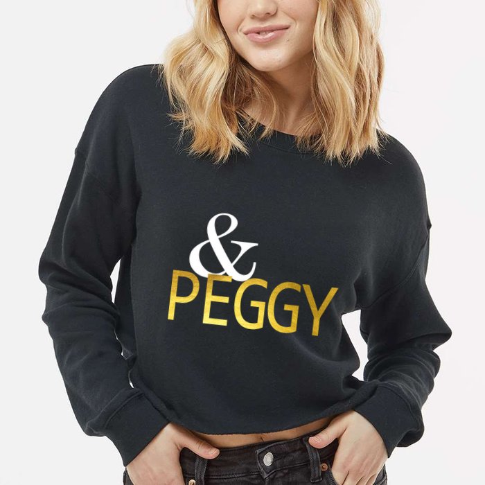 And Peggy Alexander Hamilton US History Cropped Pullover Crew