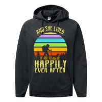 And She Lived Happily Ever After Hiking Performance Fleece Hoodie