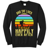 And She Lived Happily Ever After Hiking Sweatshirt