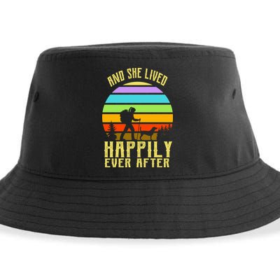 And She Lived Happily Ever After Hiking Sustainable Bucket Hat