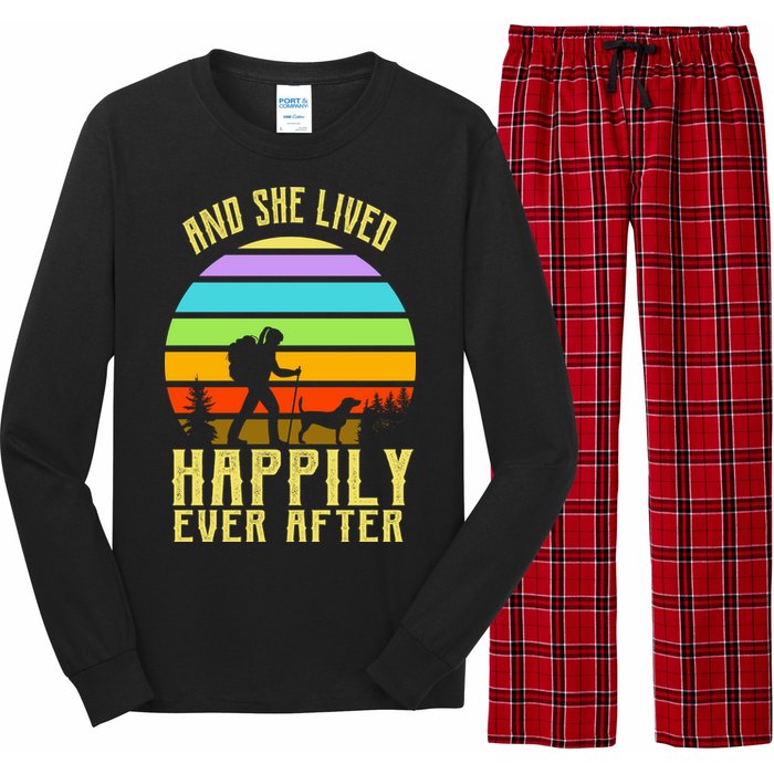 And She Lived Happily Ever After Hiking Long Sleeve Pajama Set