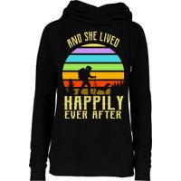 And She Lived Happily Ever After Hiking Womens Funnel Neck Pullover Hood