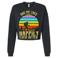 And She Lived Happily Ever After Hiking Cropped Pullover Crew