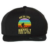 And She Lived Happily Ever After Hiking Wool Snapback Cap