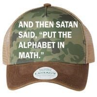 And Then Satan Said, Put The Alphabet in Math Legacy Tie Dye Trucker Hat