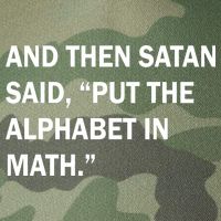 And Then Satan Said, Put The Alphabet in Math Legacy Tie Dye Trucker Hat