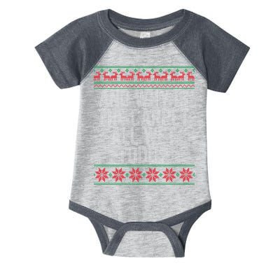 And Why Is The Carpet All Wet Todd? Ugly Christmas Infant Baby Jersey Bodysuit