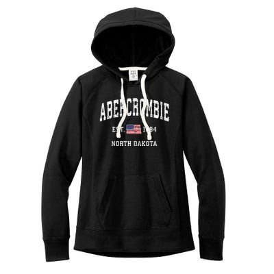 Abercrombie North Dakota Nd Women's Fleece Hoodie