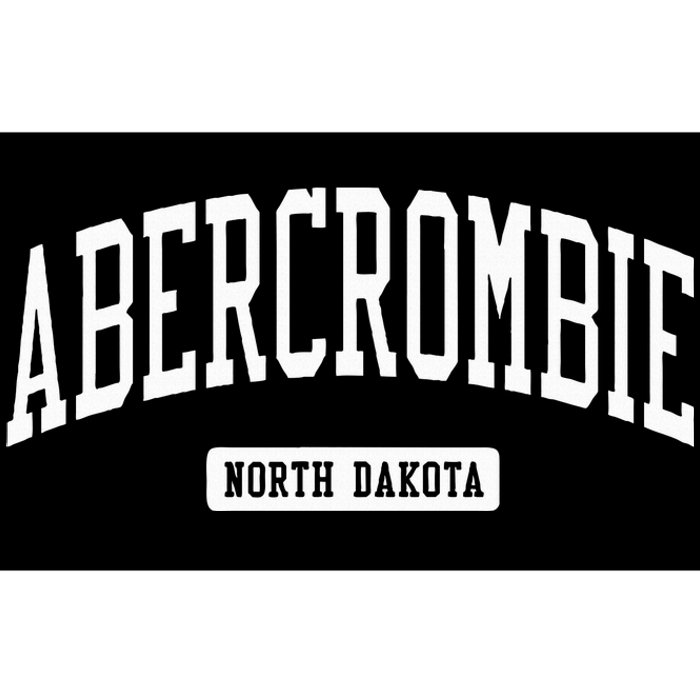 Abercrombie North Dakota ND College University Sports Style Bumper Sticker