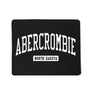 Abercrombie North Dakota ND College University Sports Style Mousepad