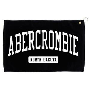 Abercrombie North Dakota ND College University Sports Style Grommeted Golf Towel