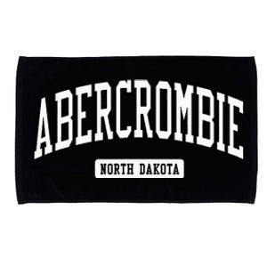 Abercrombie North Dakota ND College University Sports Style Microfiber Hand Towel