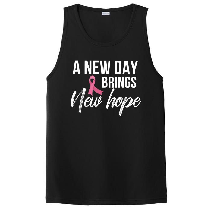 A New Day Brings New Hope Breast Cancer Awareness PosiCharge Competitor Tank